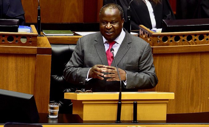 ramaphosa - tito mboweni