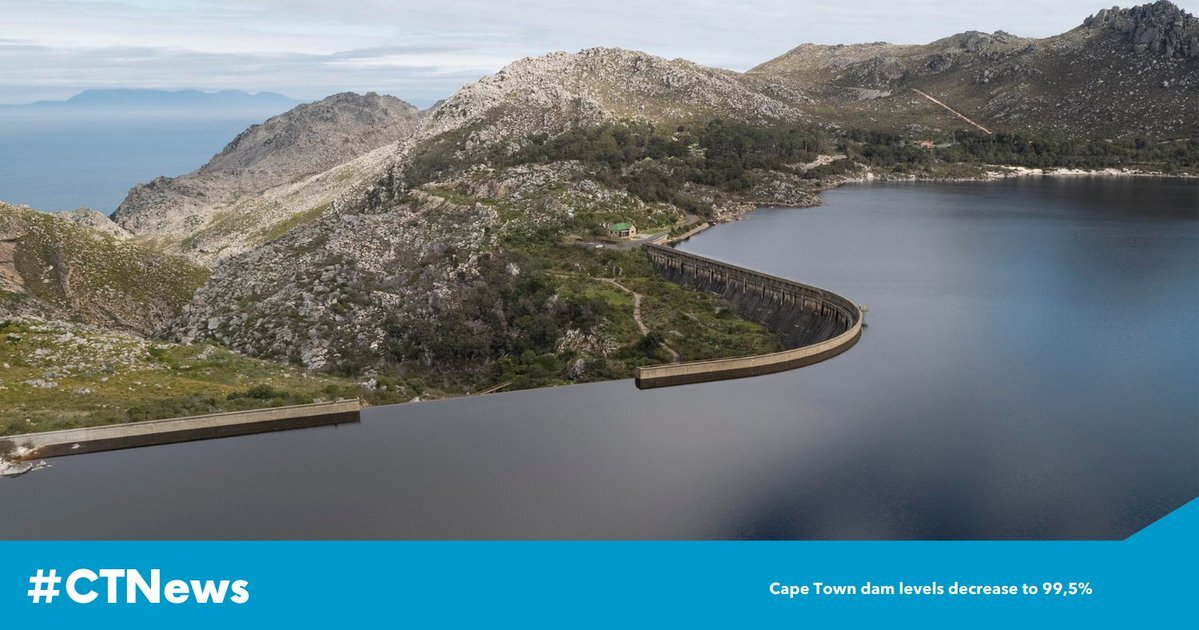 Western Cape, dam levels, City of Cape Town, James-Brent Styan