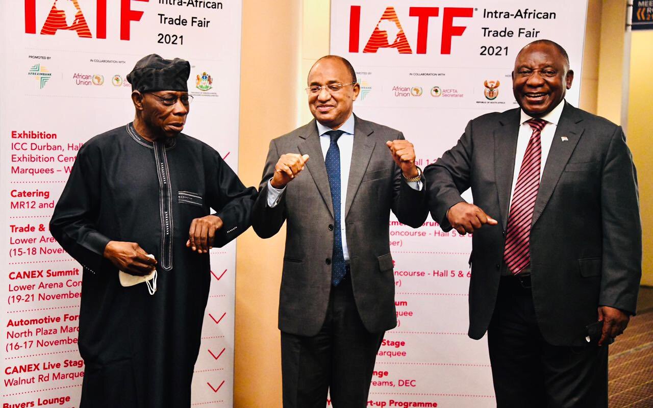 Covid-19, Covid-19 pandemic, Africa, African continent, 2021 Intra-African Trade Fair, African Continental Free Trade Area, term: President Cyril Ramaphosa President Cyril RamaphosaRemove term: IATF IATFRemove term: economic growth economic growth