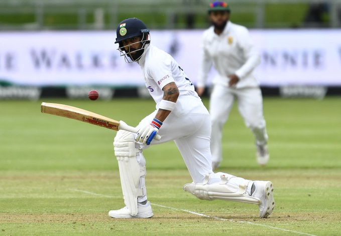 Virat Kohli batting at Newlands