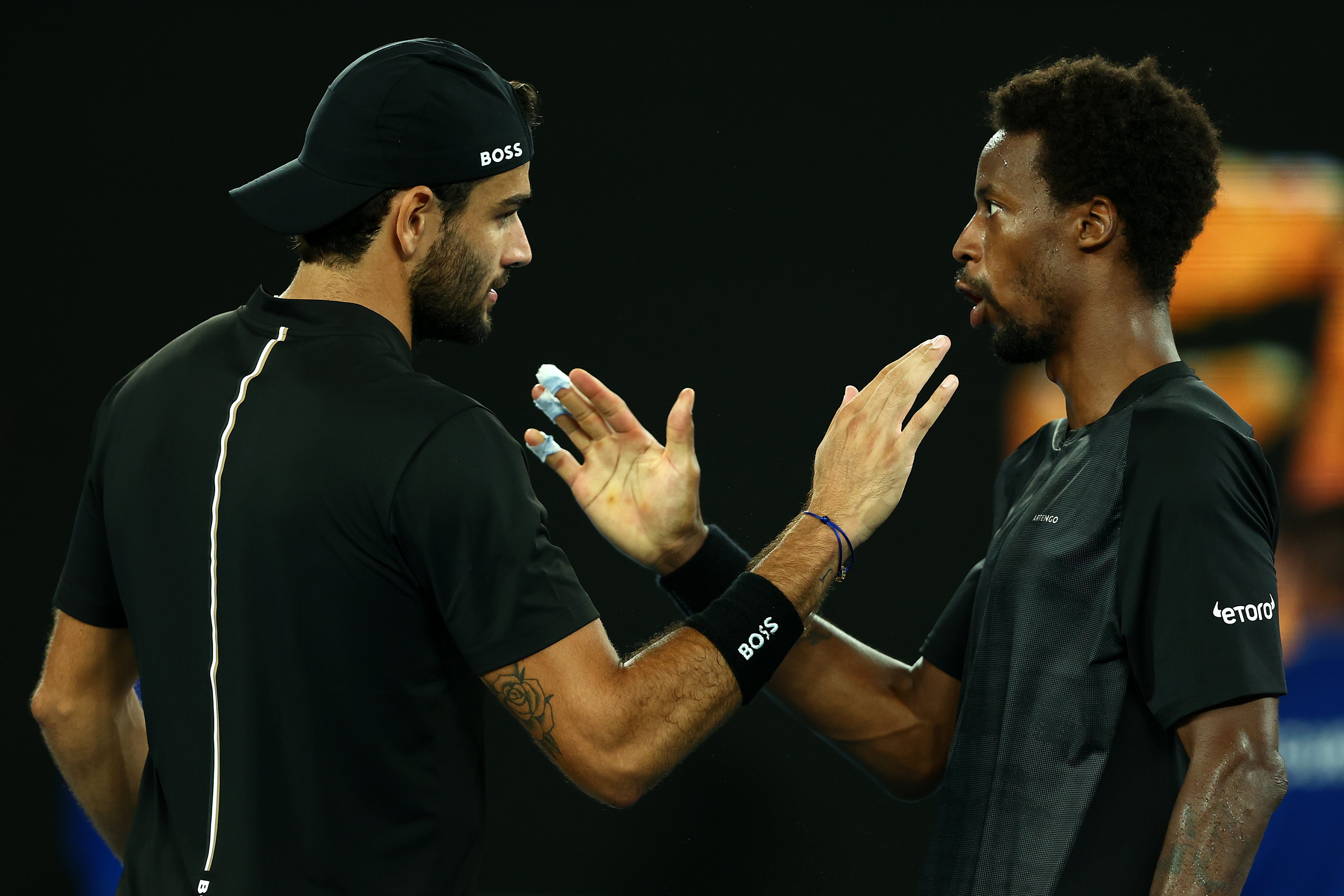 Matteo Berrettini defeats Gael Monfils at 2022 Australian Open Tournament