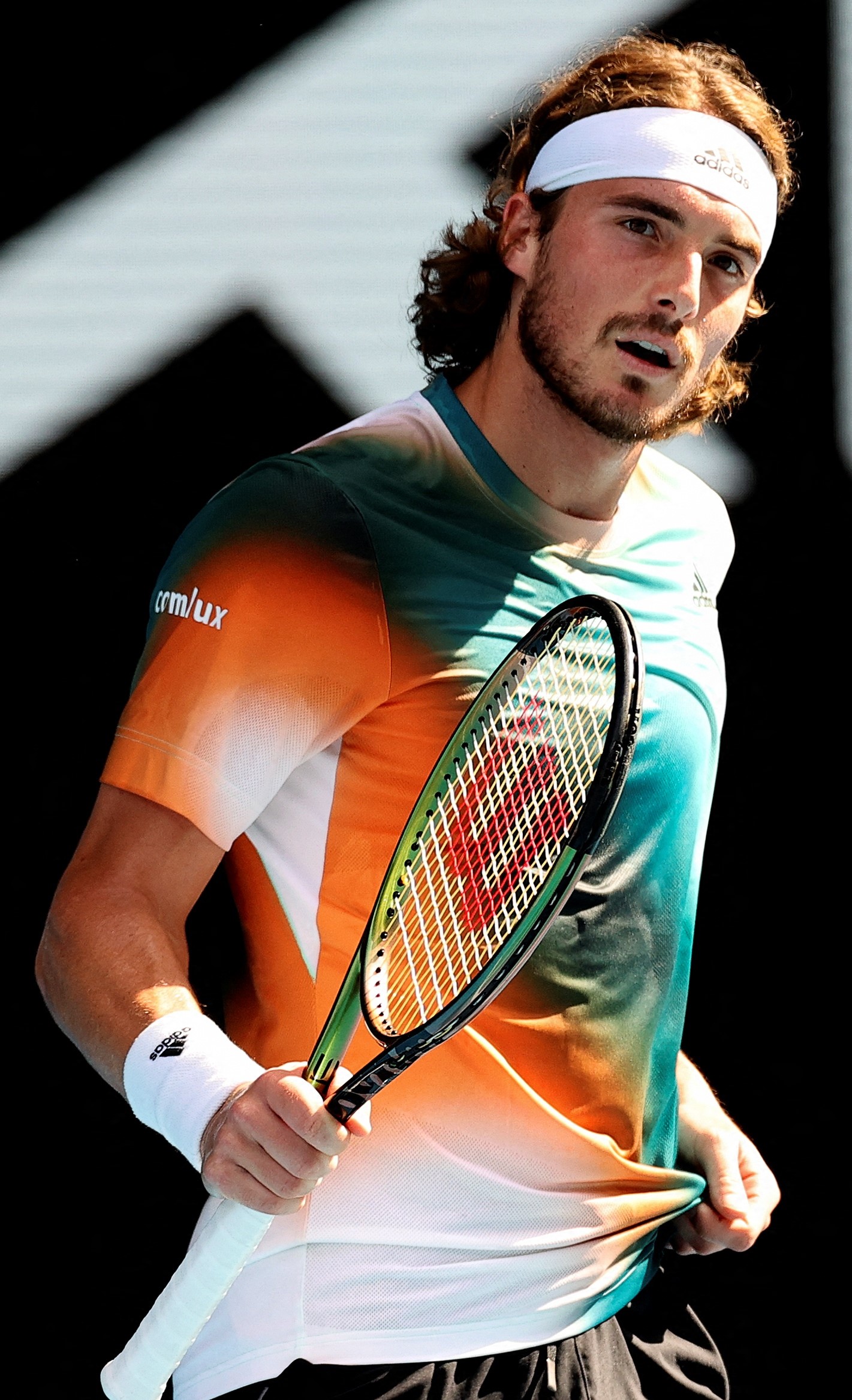 Stefanos Tsitsipas at the Australian Open Tournament