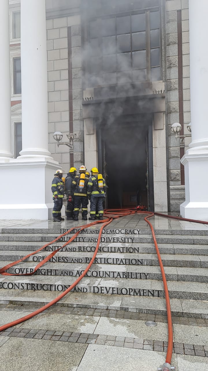 Fire at the National Assembly