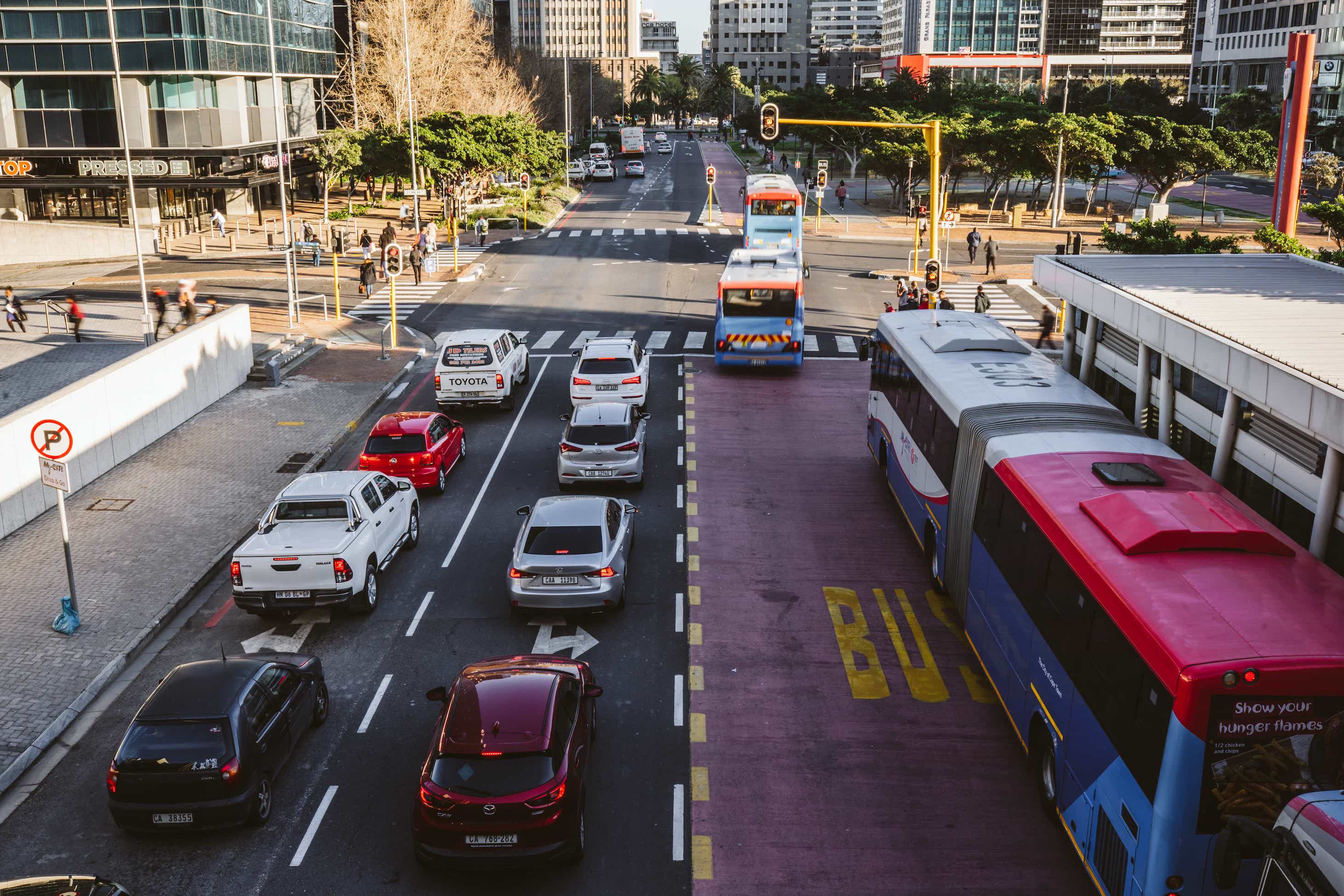 The Express bus service operates between Mitchells Plain, Khayelitsha and the Cape Town CBD