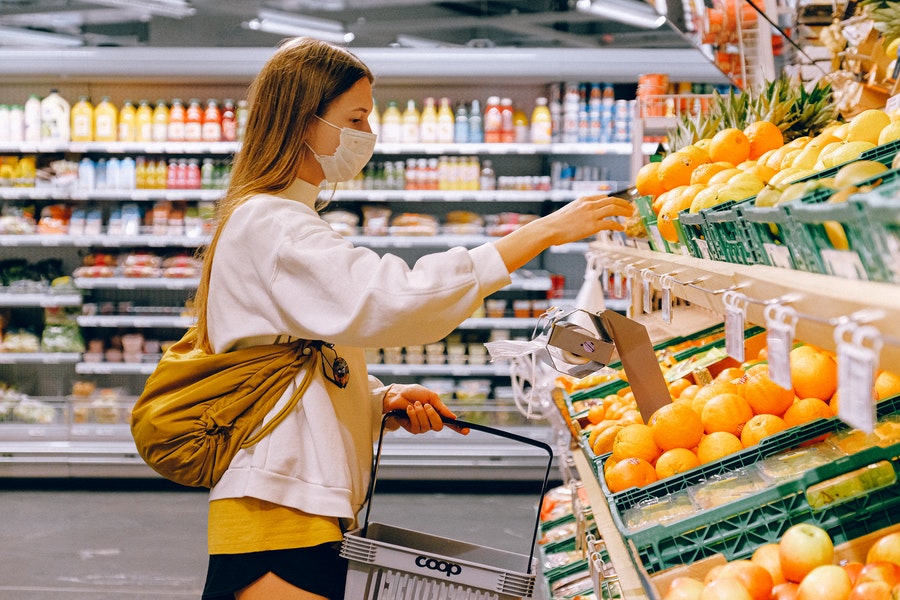 do your grocery shopping in places that you're familiar with 