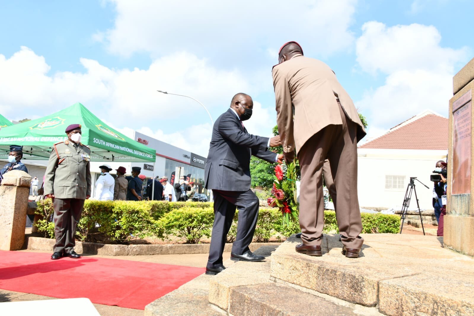 President Cyril Ramaphosa says the country's armed forces have played a pivotal role in ensuring residents' safety over the past 2 years