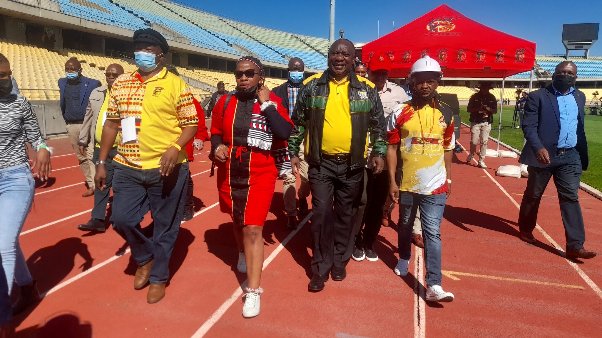 Ramaphosa at Workers Day