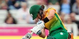 Laura Wolvaardt batting for the Momentum Proteas in Commonwealth Games