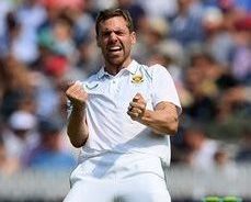 Proteas Anrich Nortje on fire