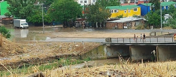 Flooding in Paarl