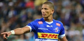 Stormers fly-half, Manie Libbok during the Stormers 46-19 win over the Sharks this past weekend.