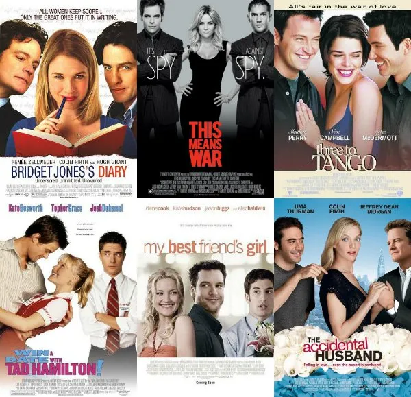 List of your favourite romantic comedies.