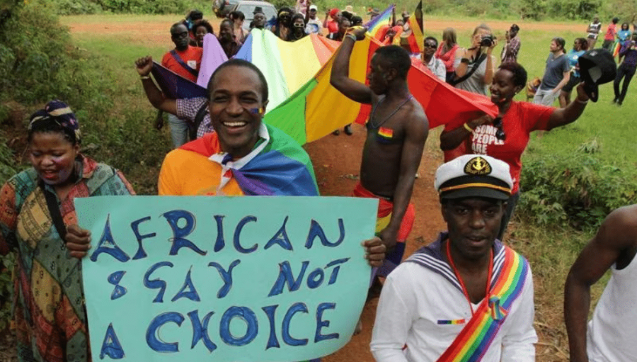 LGBTQ members in Uganda protesting new law