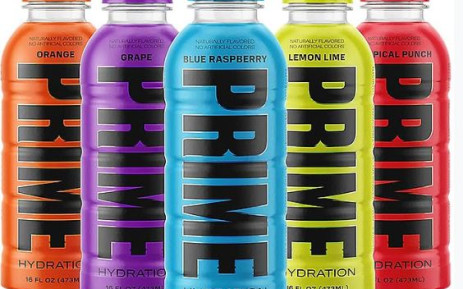 Prime Hydration - Energy Drink - Blue Raspberry - 500 ml - by Logan Paul  and KSI - Buy Now - Made in USA