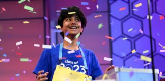 Dev Shah wins spelling bee