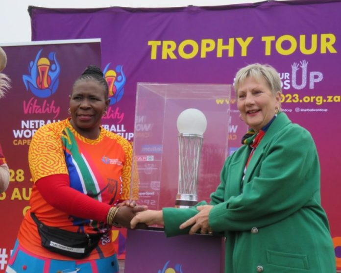 Netball World Cup trophy