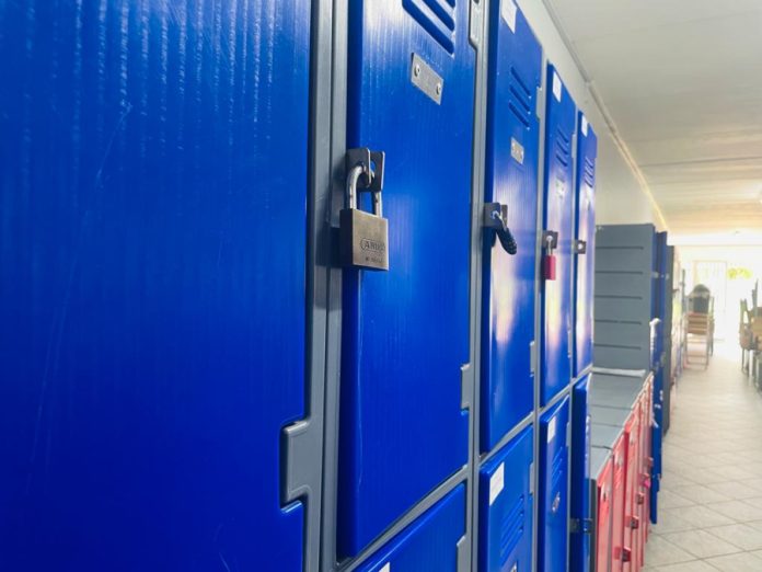 lockers at school/WCED