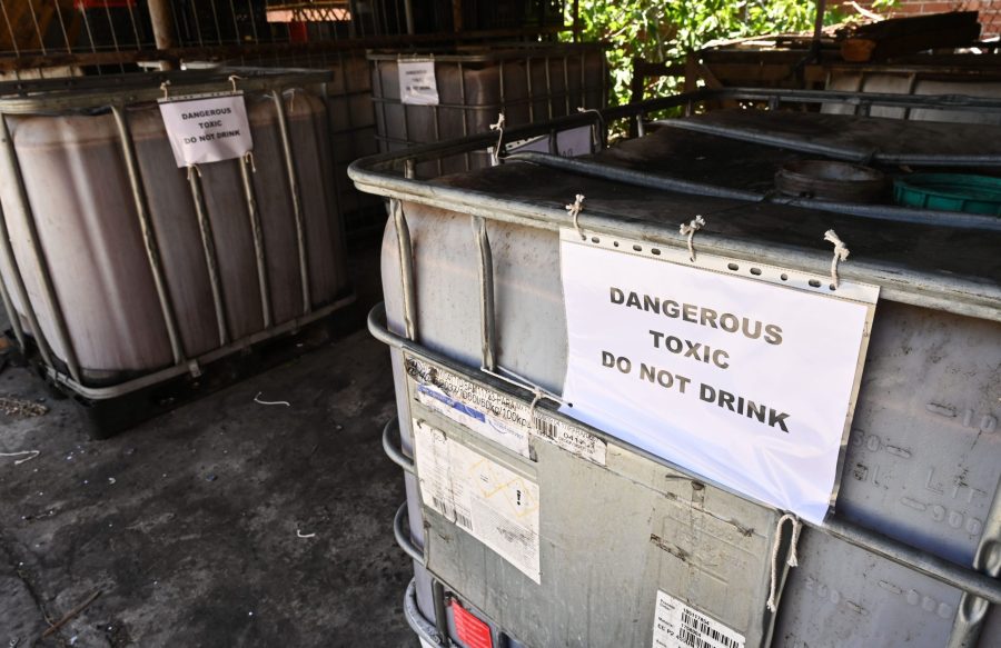 toxic alcohol bins