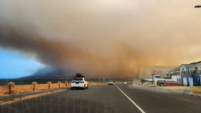 simon's town fire