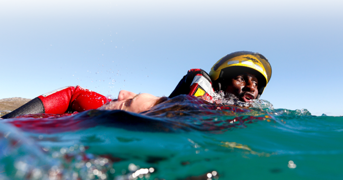 NSRI rescuers try to save unknown woman at Clifton