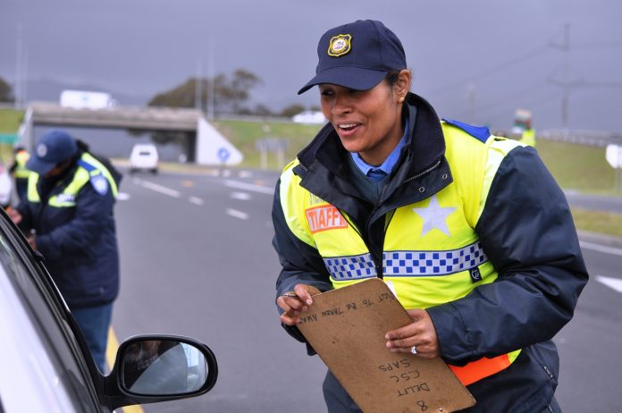 roadblock during Easter exodus operations