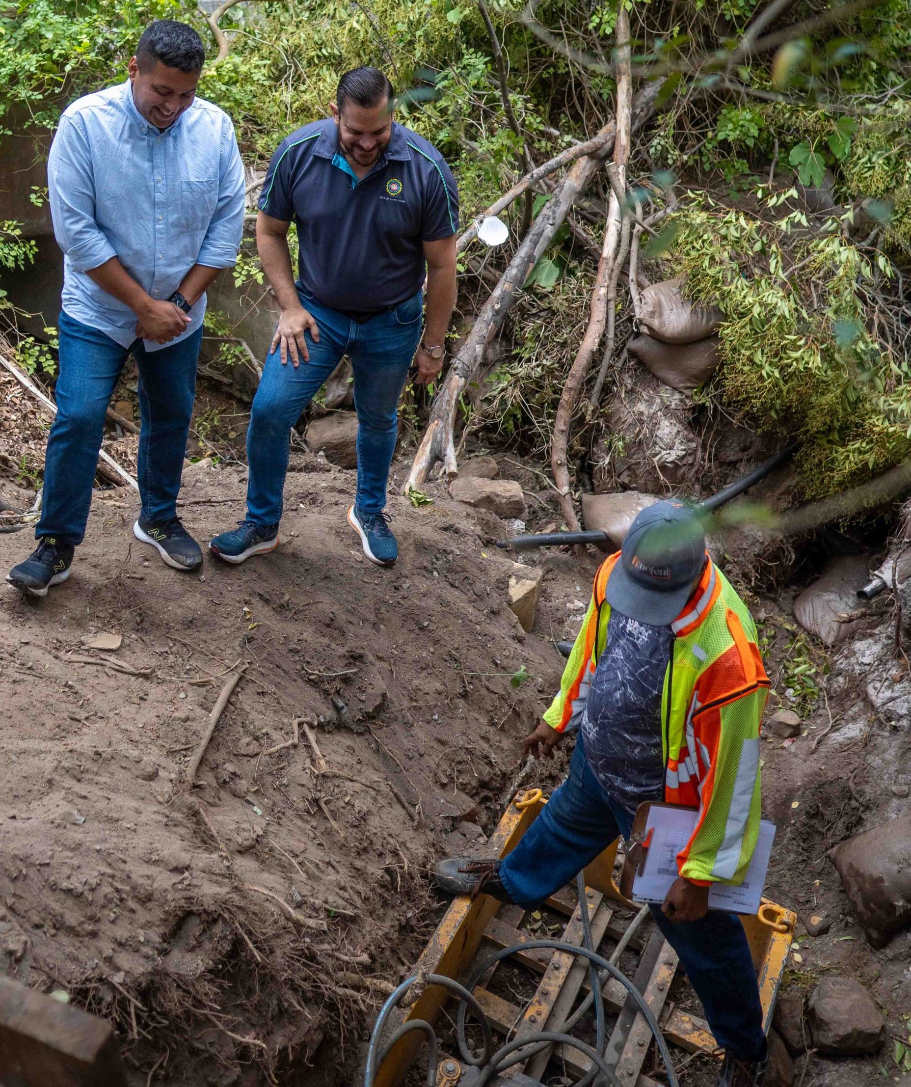 Nearly 15 000m of pipes replaced