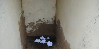 pit toilet