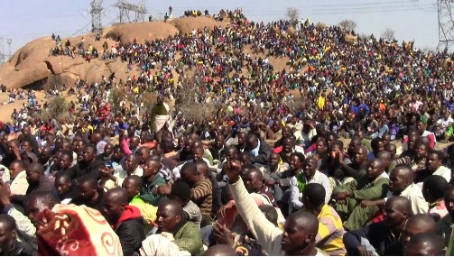 mineworkers Marikana