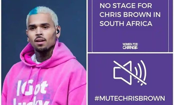 chris brown responds to petition