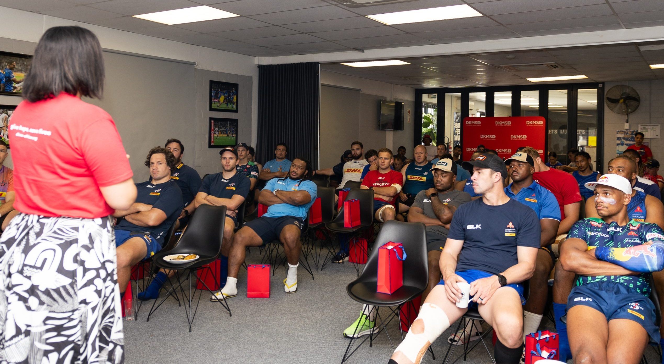 DHL Stormers support Blood Cancer Awareness