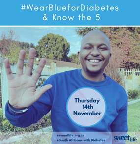 Wear Blue for Diabetes Awareness this Month