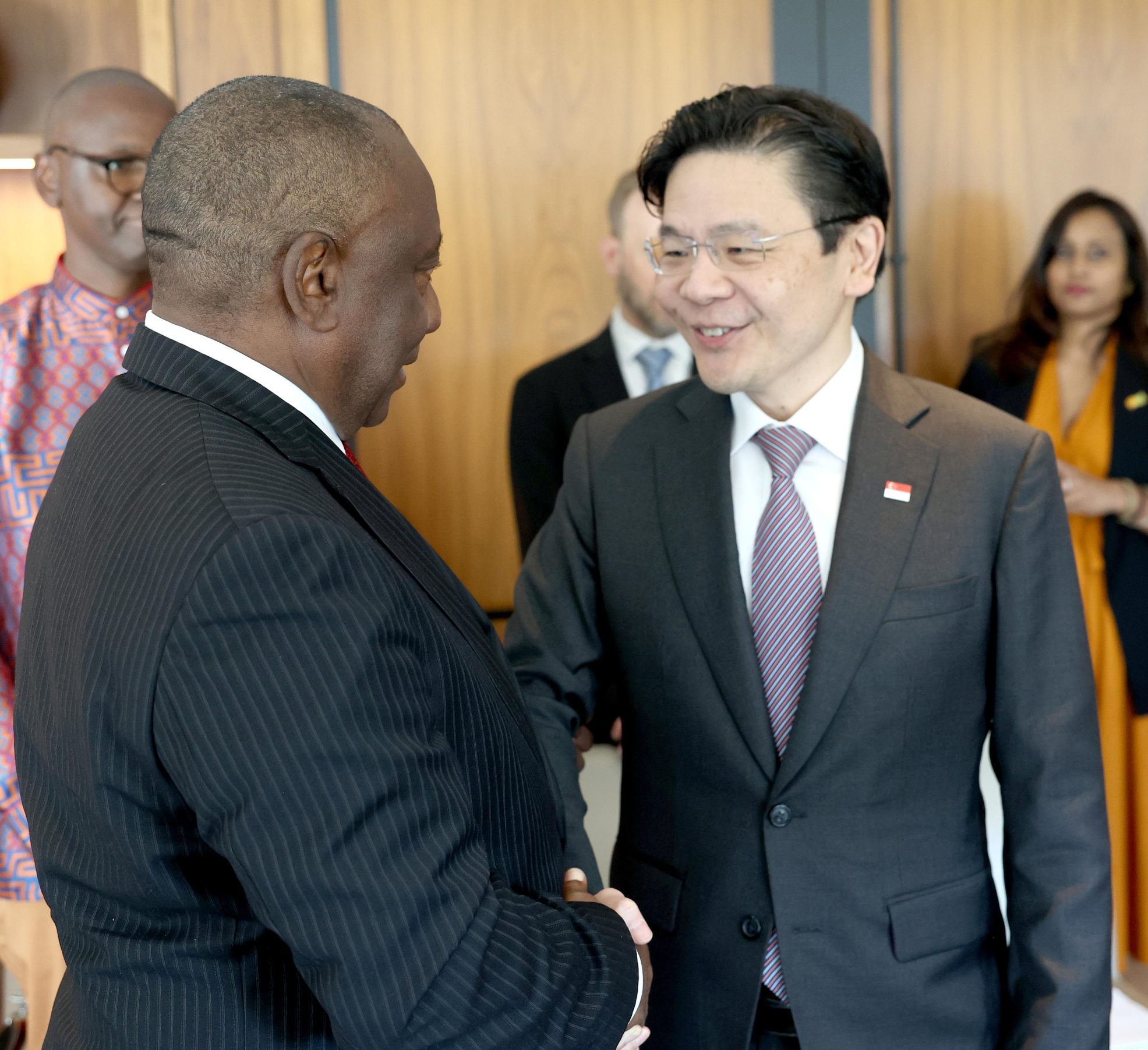 President Cyril Ramaphosa is in Rio de Janeiro for the G20 Summit.