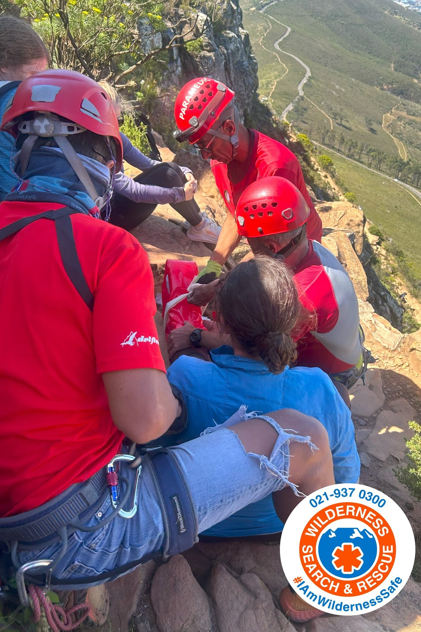 Hiker rescued on Lion's Head