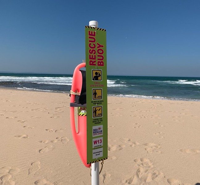 The NSRI's Pink Rescue Buoy Project has saved 200 lives