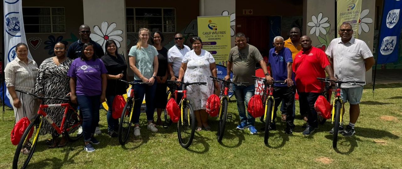 Twenty bicycles were handed over to use in the fight against GBV