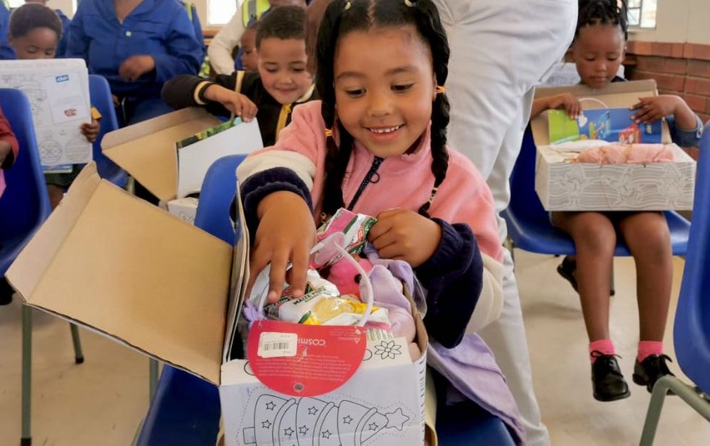 Santa Shoeboxes make underprivileged children smile