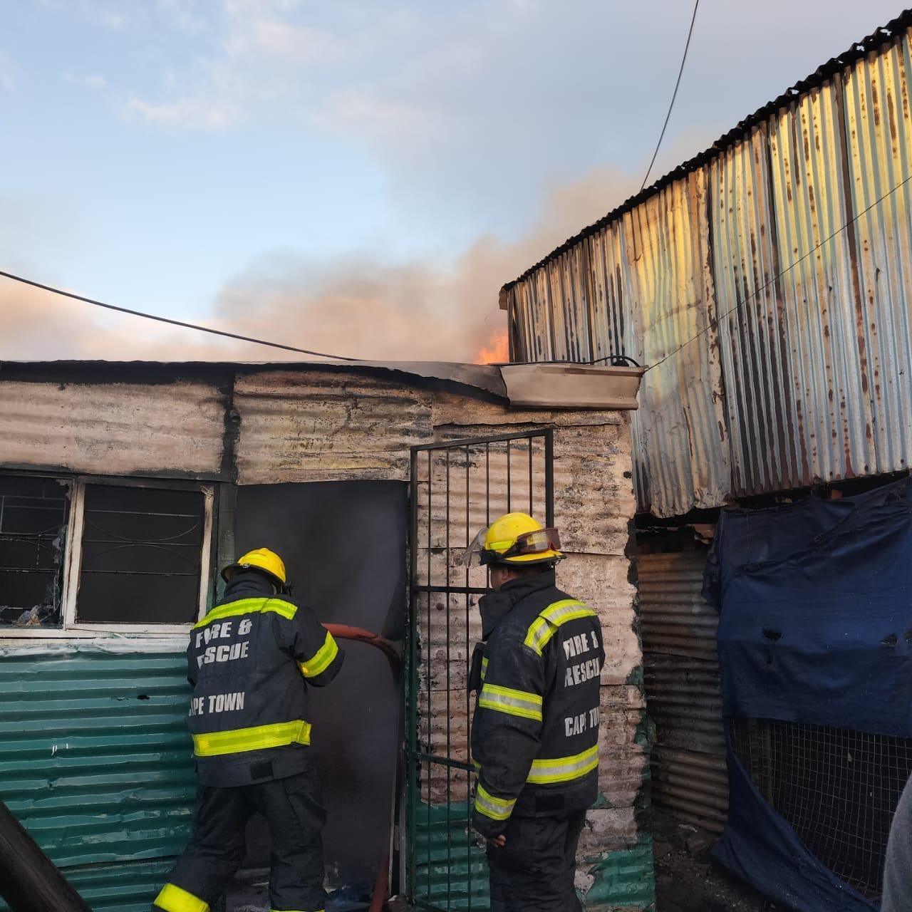 A fire in Masiphumelele has been brought under control