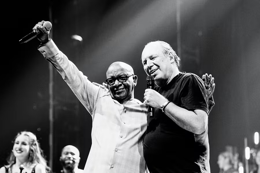 Lebo M prepares to go live with Hans Zimmer in Cape Town - Smile
