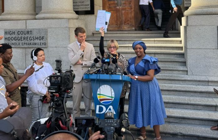 DA COURT INTERDICT BUDGET VAT GNU