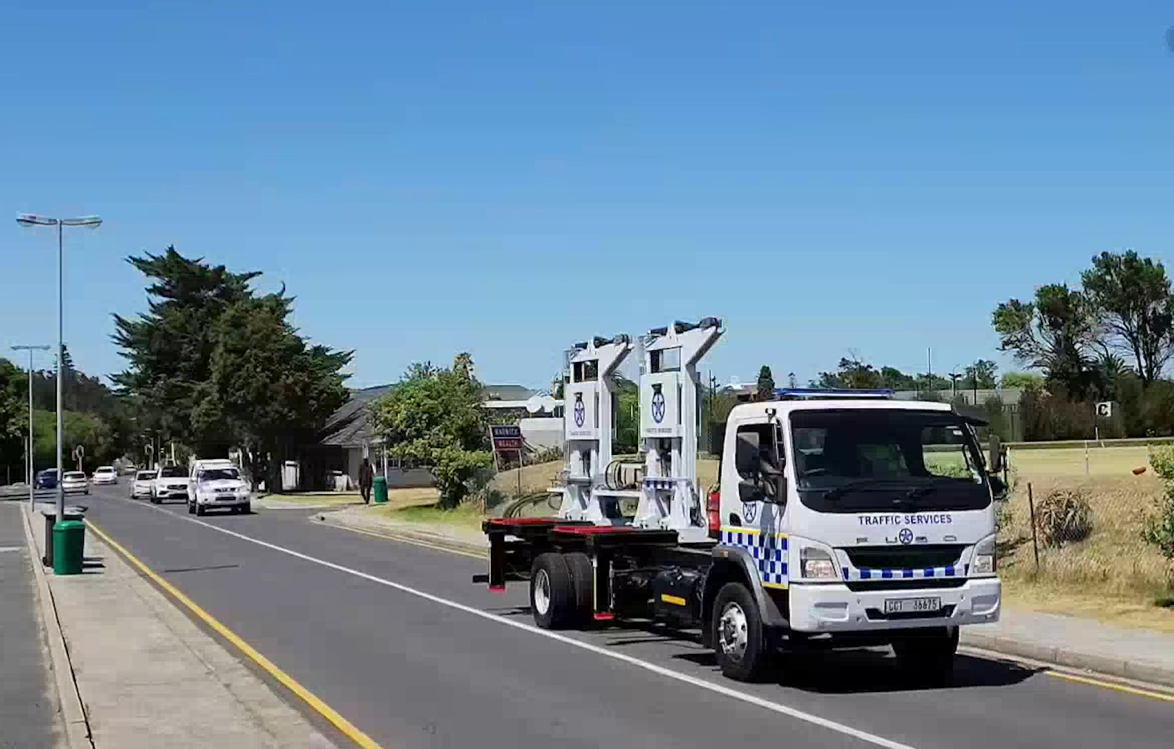 Illegal Parkers beware, the vertical truck is coming for you!