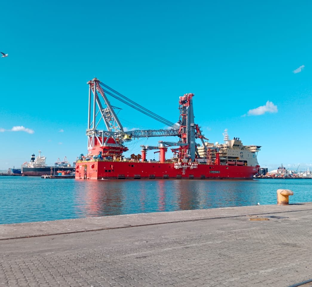 Another interesting ship in Cape Town