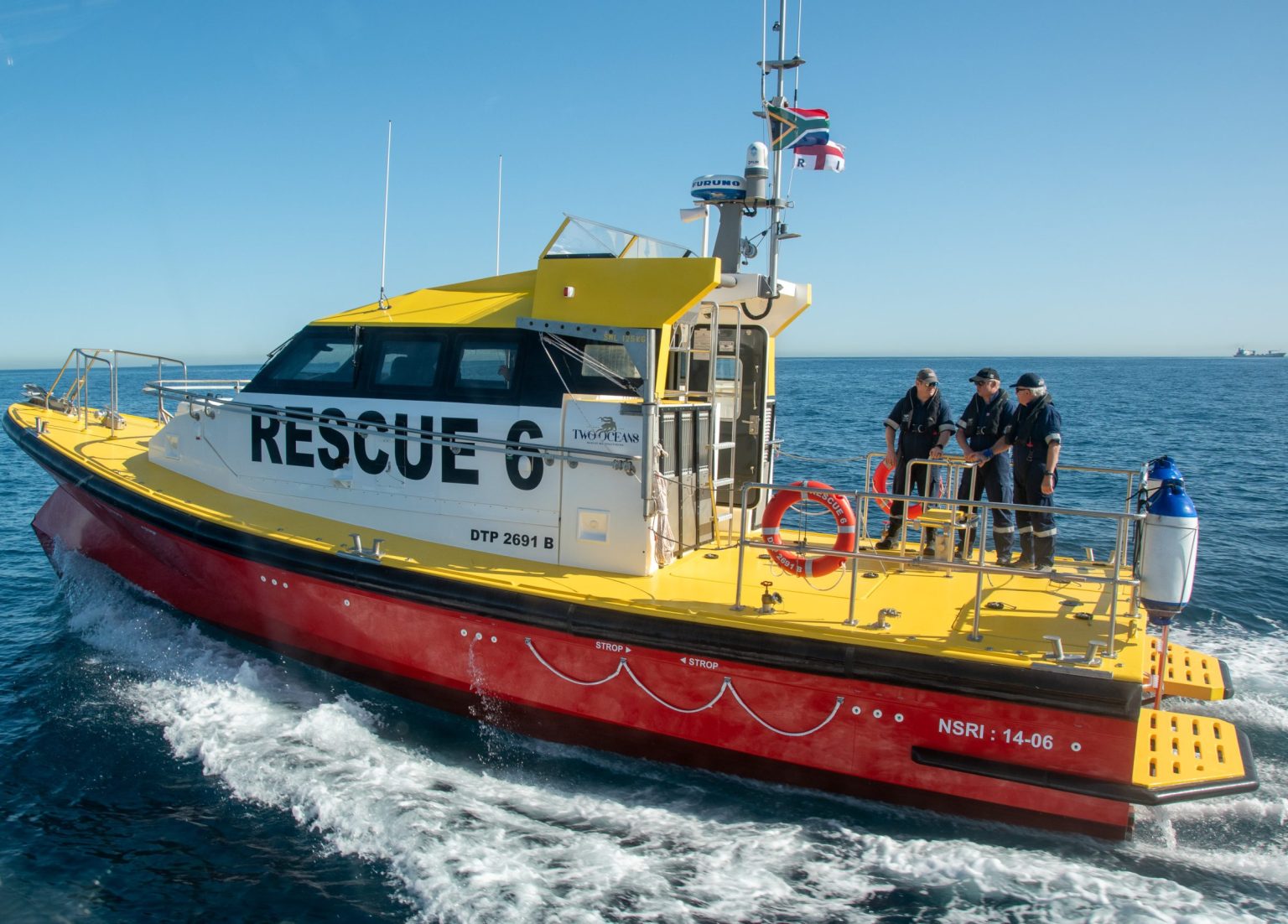 New Offshore Rescue Vessel, Bay Guardian commissioned by the NSRI ...