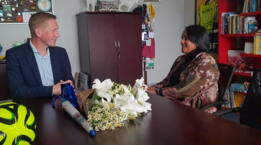 The City's JP Smith praised a woman from Lotus River