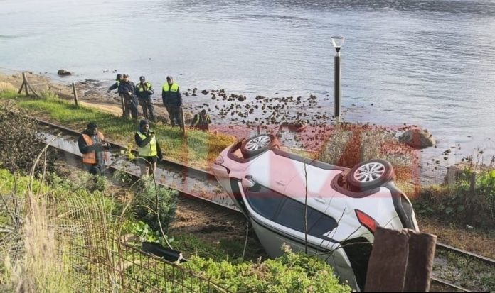 crash on sunnycove railway lines in fish hoek