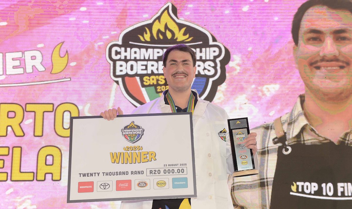 South Africa has a new Boerewors Champion!