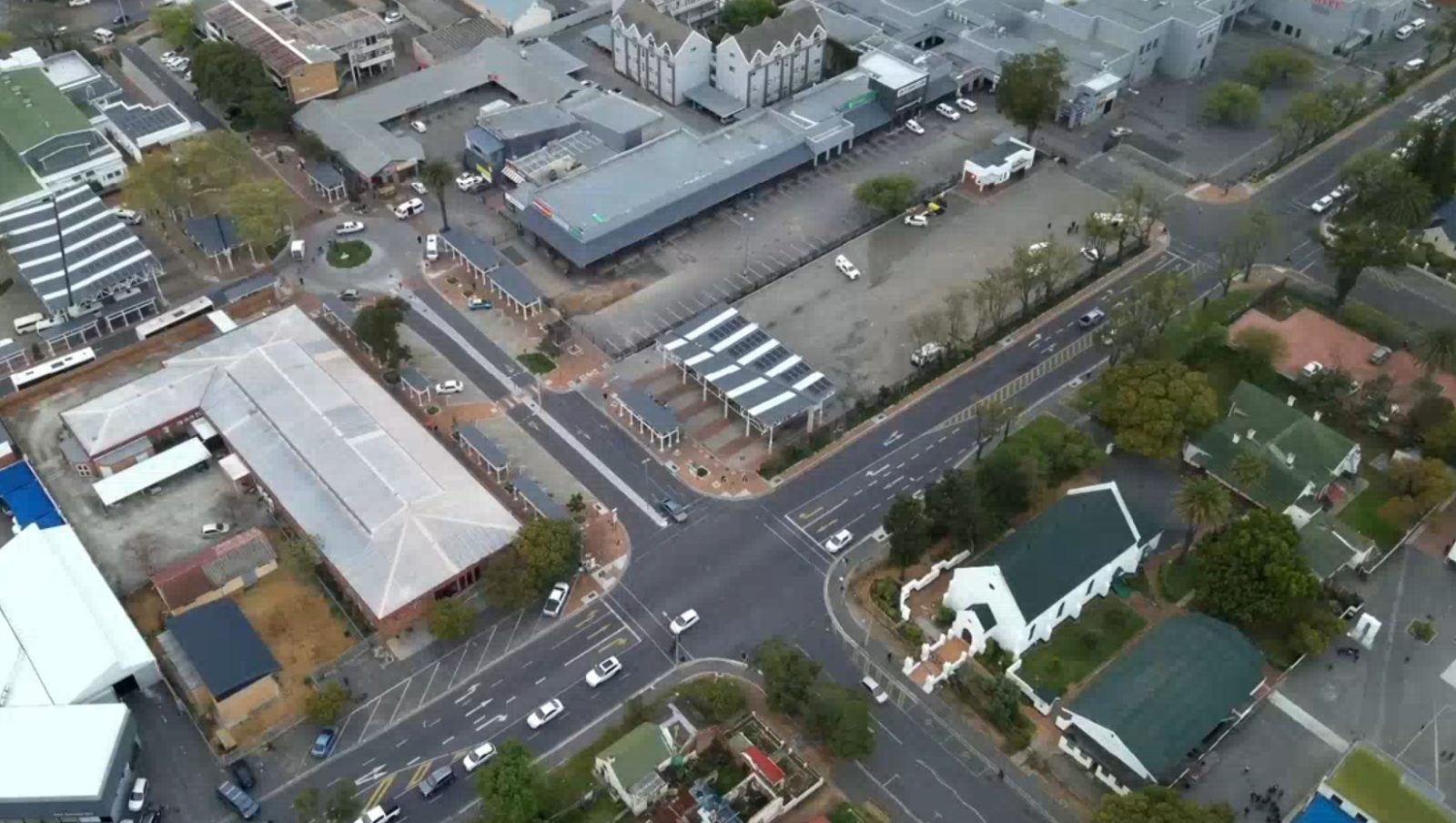 Six taxis have been impounded on Wednesday morning amid the temporary route closures