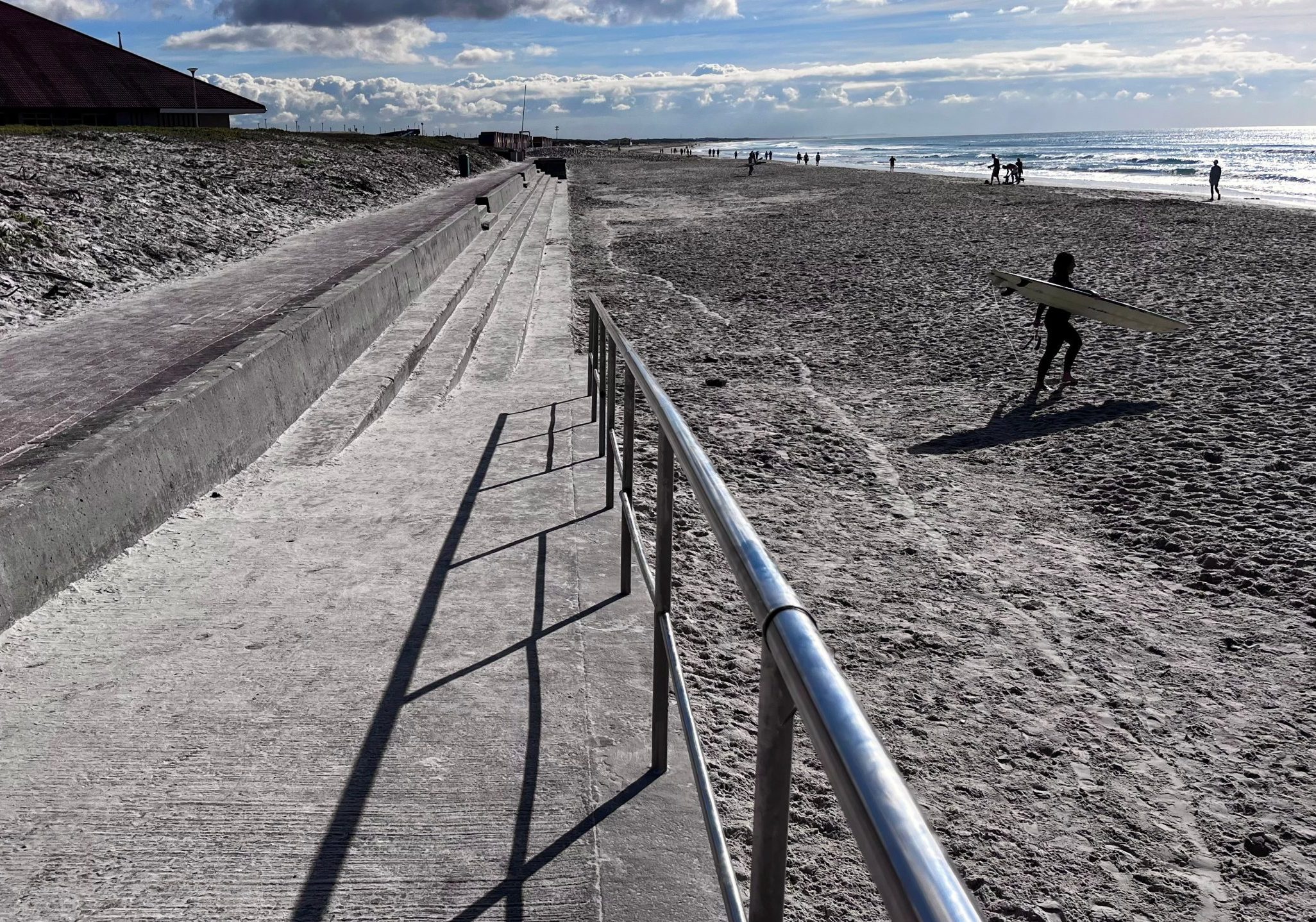 Annual beach lowering has begun at some Cape Town beaches