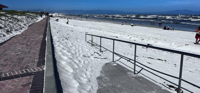 Annual beach lowering has begun at some Cape Town beaches