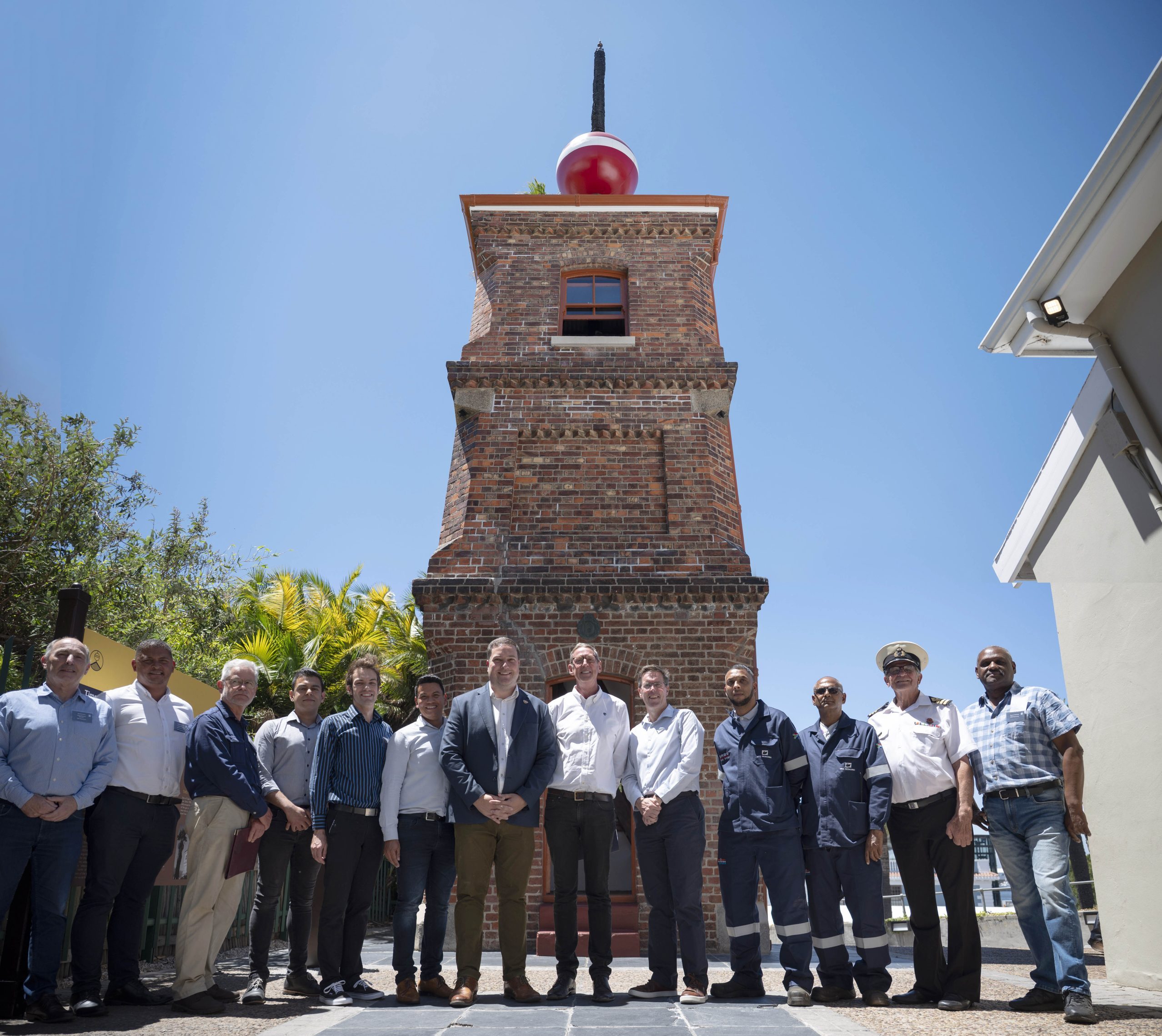 Make a turn at the Time Ball Tower in Cape Town