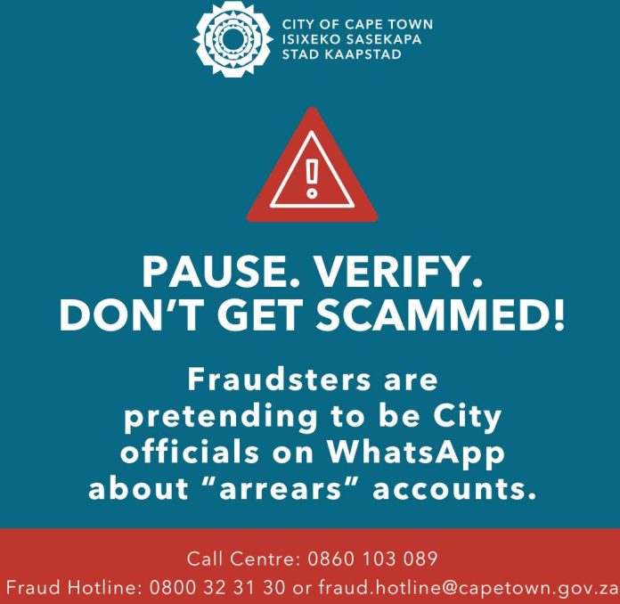 City on electricity scams